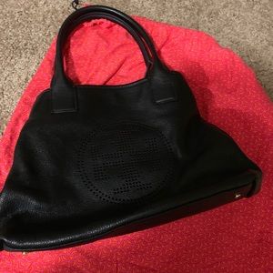 Classic Black Tory Burch Tote